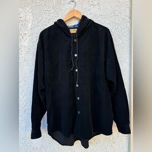 Anchor Blue Global Workwear Vintage Men’s Corduroy Black Jacket